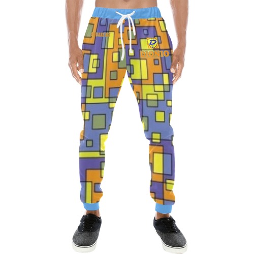 DIONIO Clothing - SQUARE BIZ Sweatpants Men's All Over Print Sweatpants (Model L11)