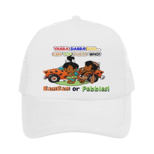 YABBA DABBA DO CAN YOU GUESS WHO TRUCKER HAT Trucker Hat