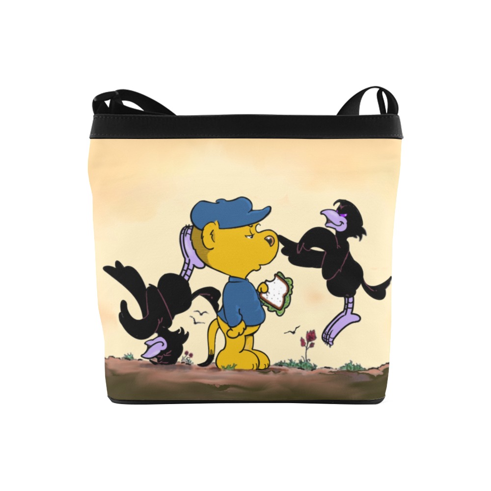 Ferald and The Pesky Crows Crossbody Bags (Model 1613)