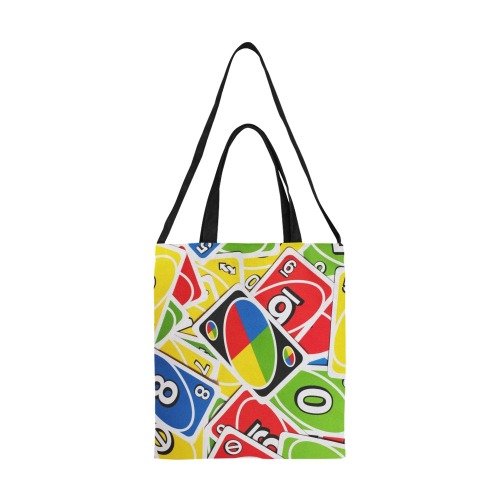 ONE All Over Print Canvas Tote Bag/Medium (Model 1698)