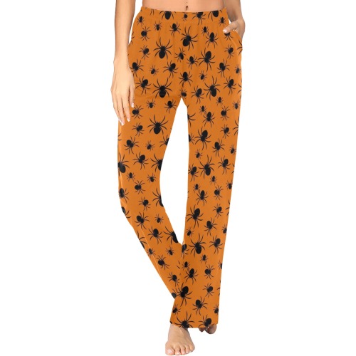 Halloween Spiders Women's Pajama Trousers