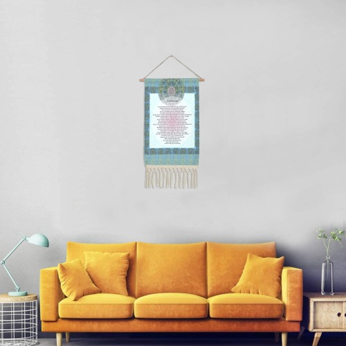 a woman of valor-17x17-5 (2) Linen Hanging Poster