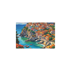 PORTOFINO italy Frame Canvas Print 30"x20"