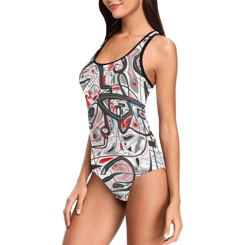Model 2 Vest One Piece Swimsuit (Model S04)