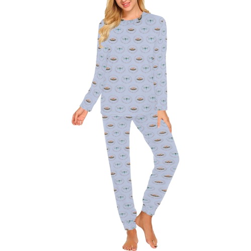Dragonfly Garden Moonlight Knit 2 Piece PJ Set