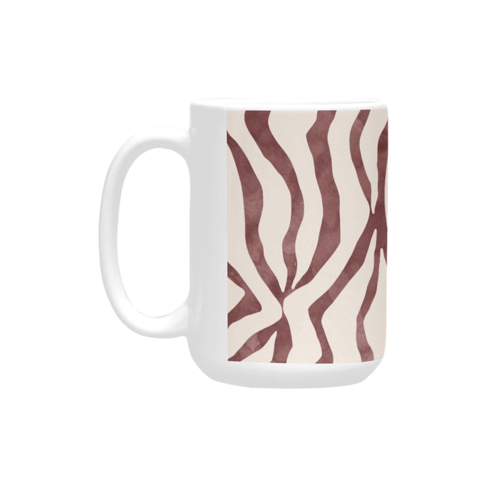 0037-WILD SKIN ANIMAL Custom Ceramic Mug (15OZ)