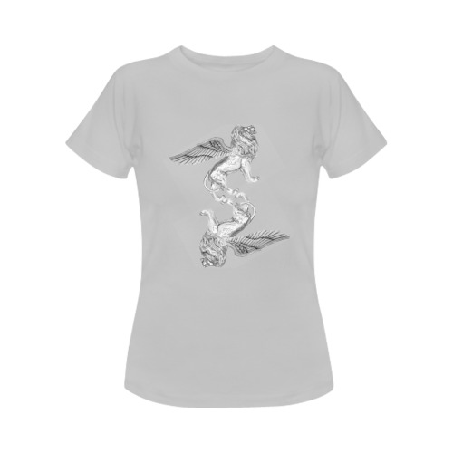 lion Women's T-Shirt in USA Size (Front Printing Only)