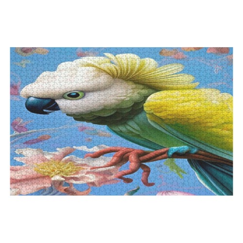 Cockatoo Dreams 1000-Piece Wooden Photo Puzzles