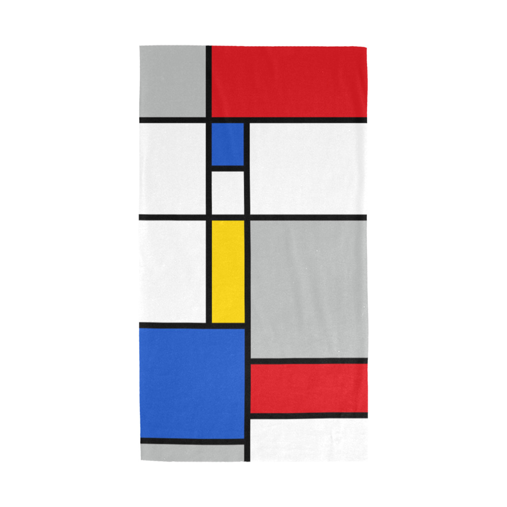 Geometric Retro Mondrian Style Color Composition Multifunctional Headwear