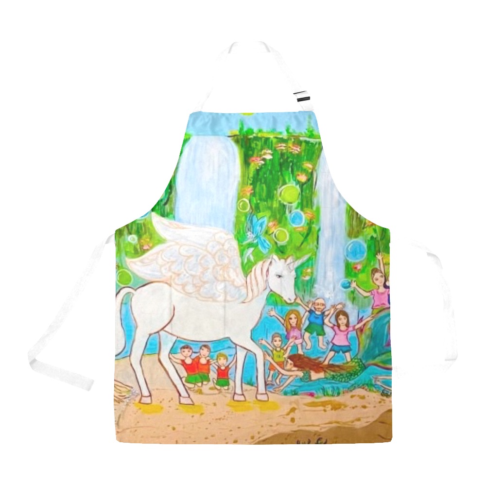 waterfall All Over Print Apron
