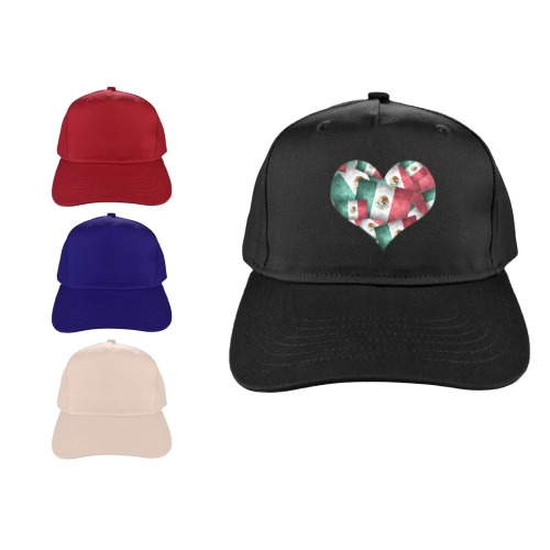 Mexico Flags Heart