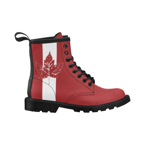 Cool Canada Boots Women's PU Leather Martin Boots (Model 402H)