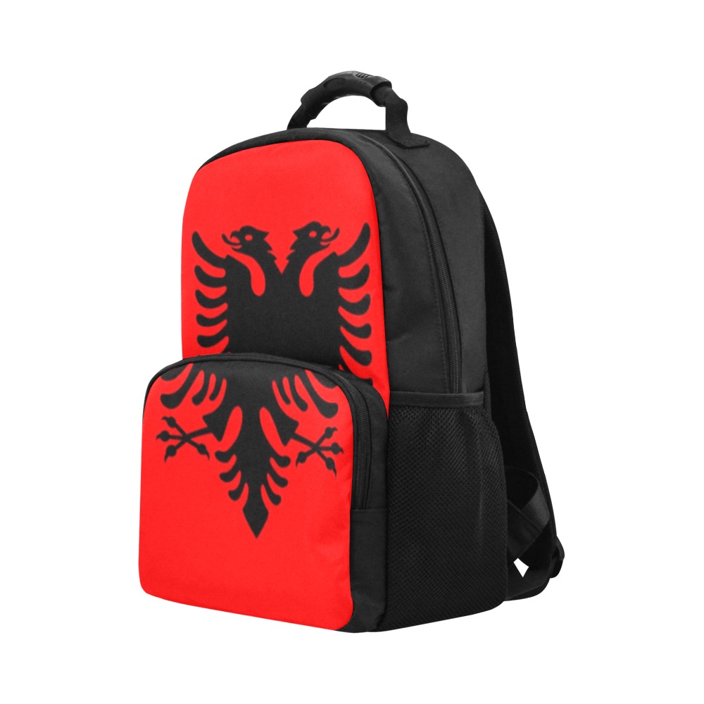 Flag of Albania Unisex Laptop Backpack (Model 1663)