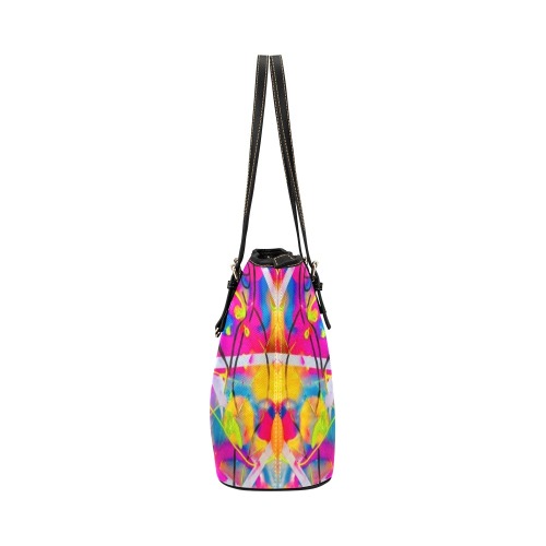 art o Leather Tote Bag/Large (Model 1651)