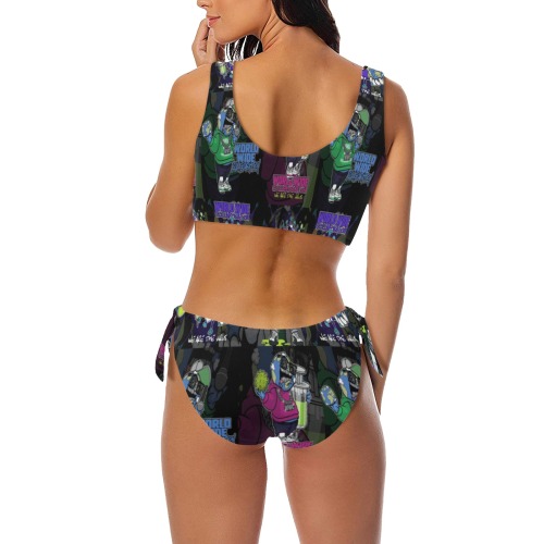 wwcfam Bow Tie Front Bikini Swimsuit (Model S38)