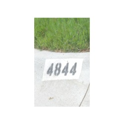 Street Number 4844 Art Print 7‘’x10‘’