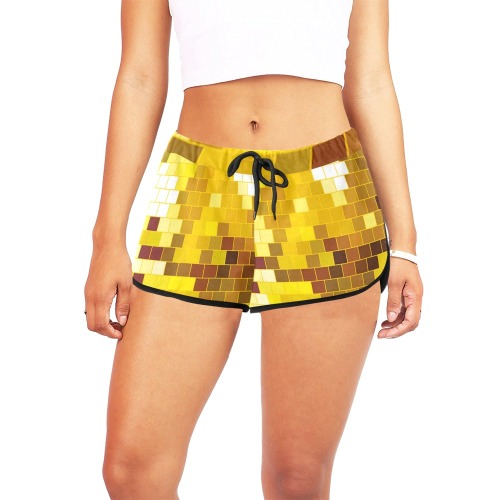 DISCO BALL 2 Women's All Over Print Relaxed Shorts (Model L19)