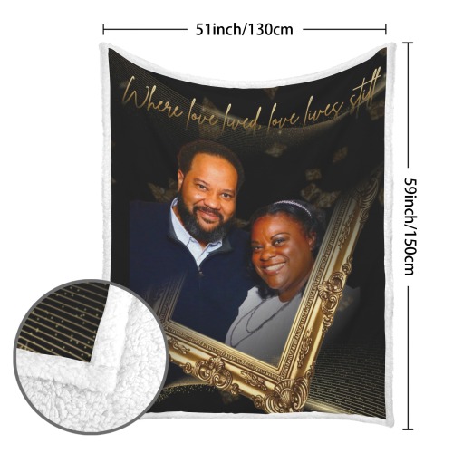 Custom Memorial Photo Blanket