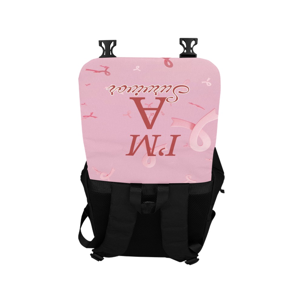 Breast Cancer Awareness Shoulder Backpack Casual Shoulders Backpack (Model 1623)