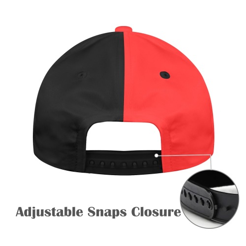 Sippi Swag Red/Black All Over Print Snapback Hat