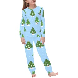 Christmas Trees Kids Pajamas Kids' All Over Print Pajama Set
