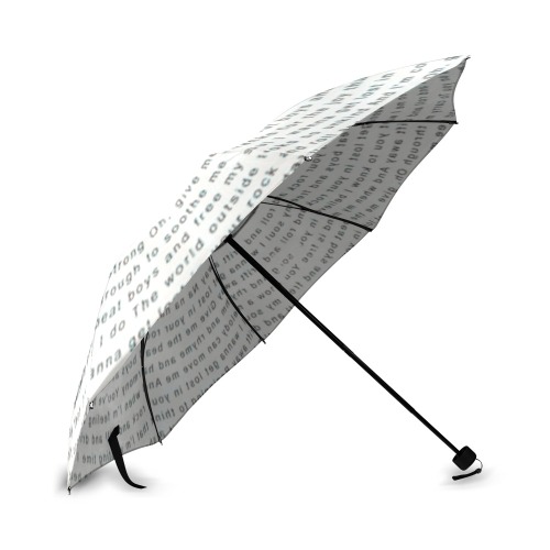 Dobby grey umbrella Foldable Umbrella (Model U01)