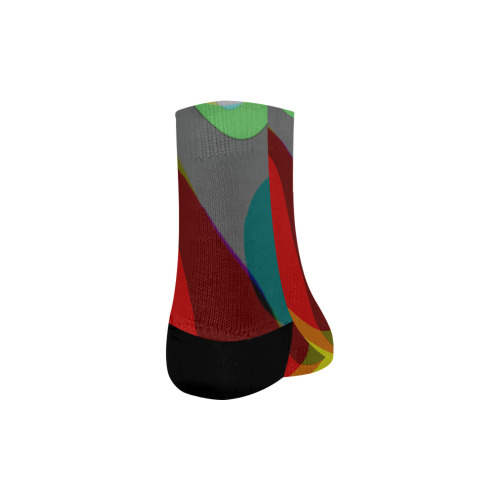 Colorful Abstract 118 Quarter Socks