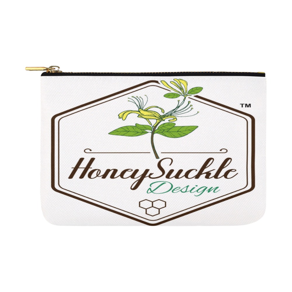 Honey Suckle Carry-All Pouch 12.5''x8.5''