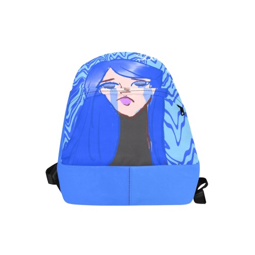 Blue_Girl Unisex Classic Backpack (Model 1673)