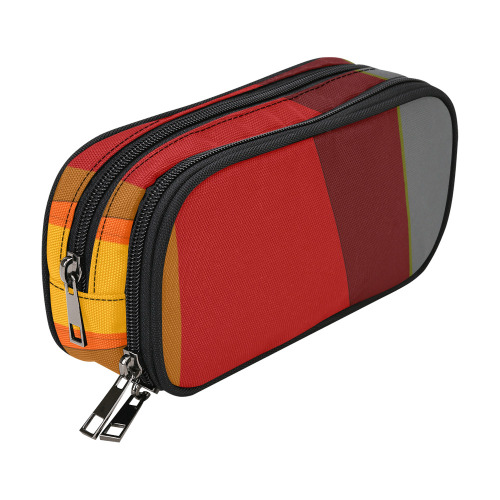 Colorful Abstract 118 Pencil Pouch/Large (Model 1680)