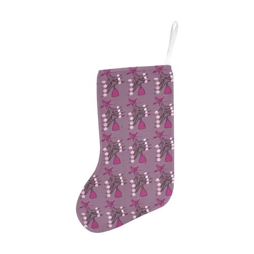 Christmas trees-unique Christmas Stocking (Without Folded Top)