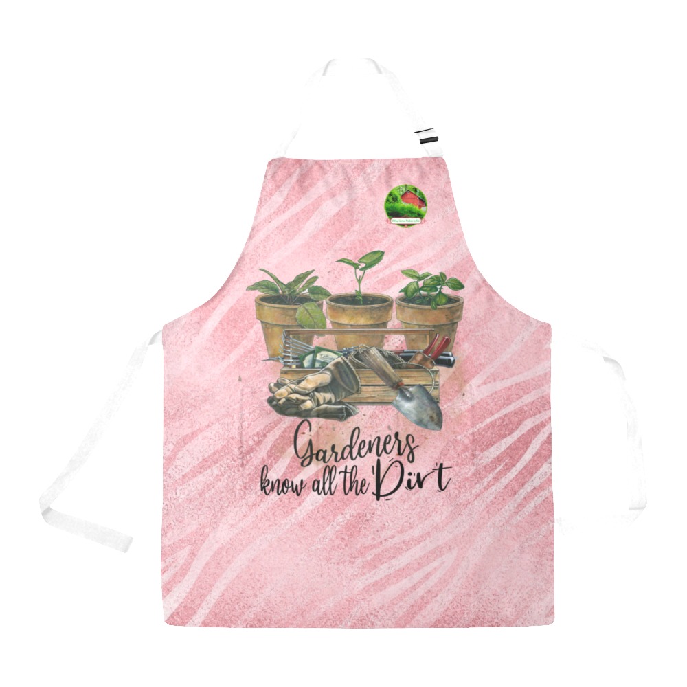 Hilltop Garden Produce by Kai Apron Collection- Gardeners know all the Dirt 53086P32 All Over Print Apron