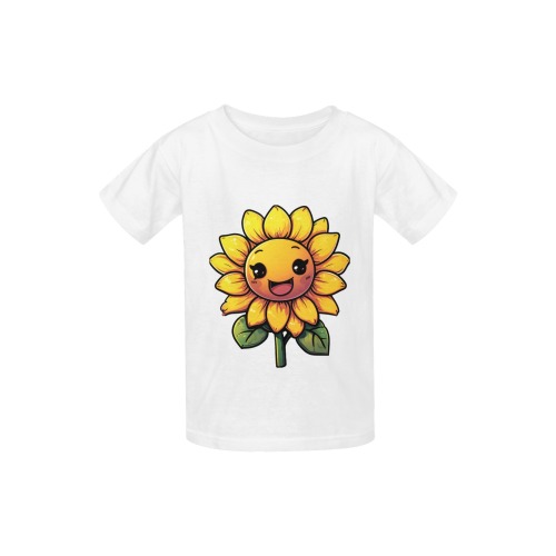 Sunflower cute Kid's  Classic T-shirt (Model T22)