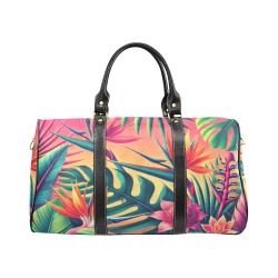 Large Travel Bag with Black Handle New Waterproof Travel Bag/Large (Model 1639)