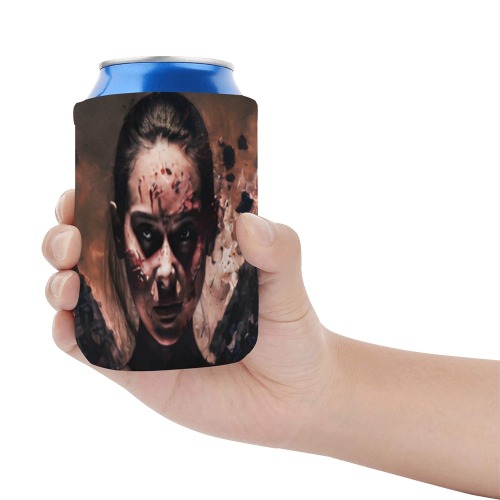 Angel of death Neoprene Can Cooler 4" x 2.7" dia.