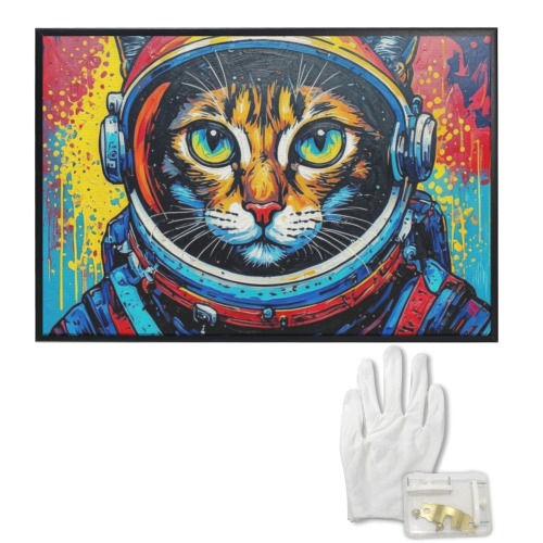 BENGAL CAT IN SPACE
