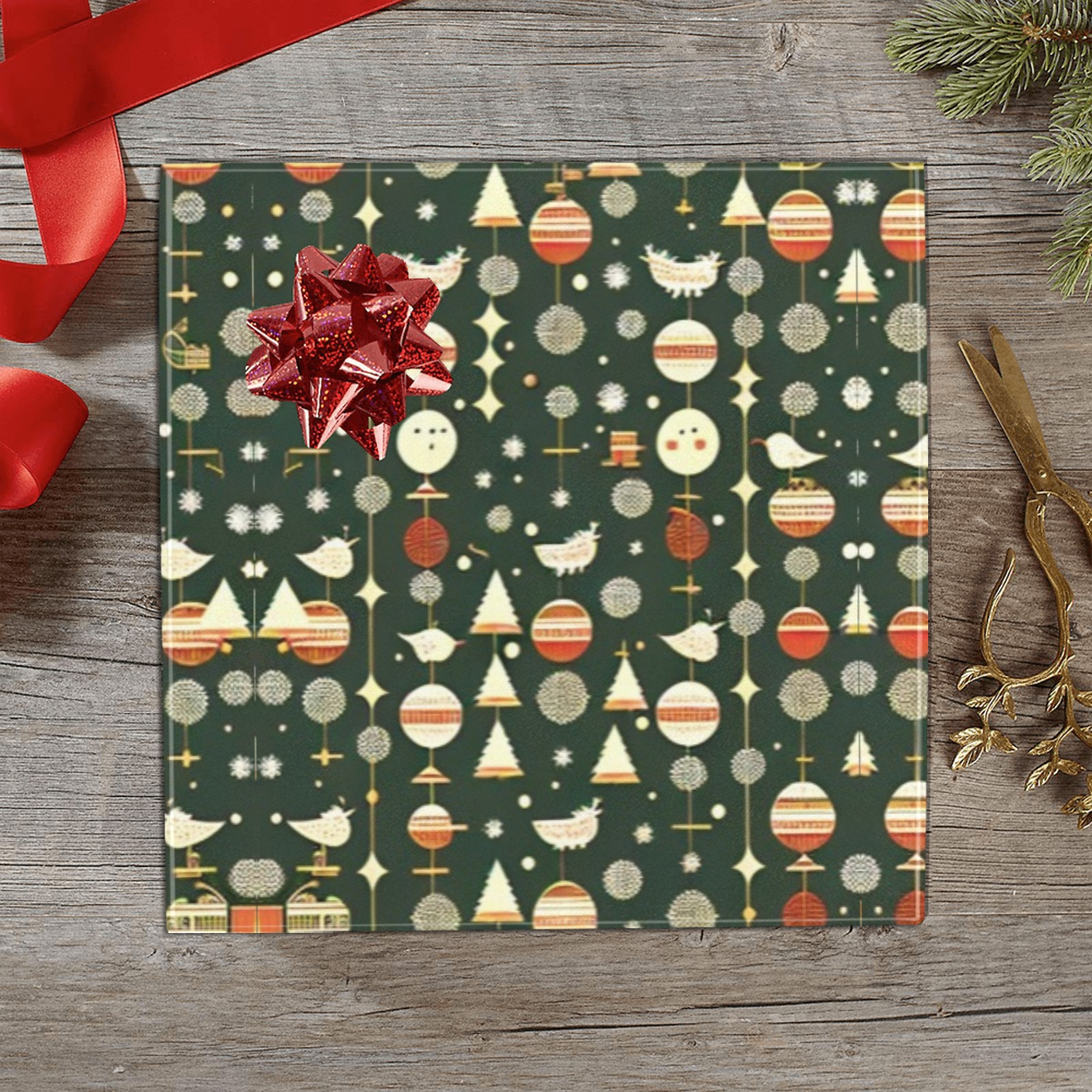 c6 Gift Wrapping Paper 58"x 23" (1 Roll)