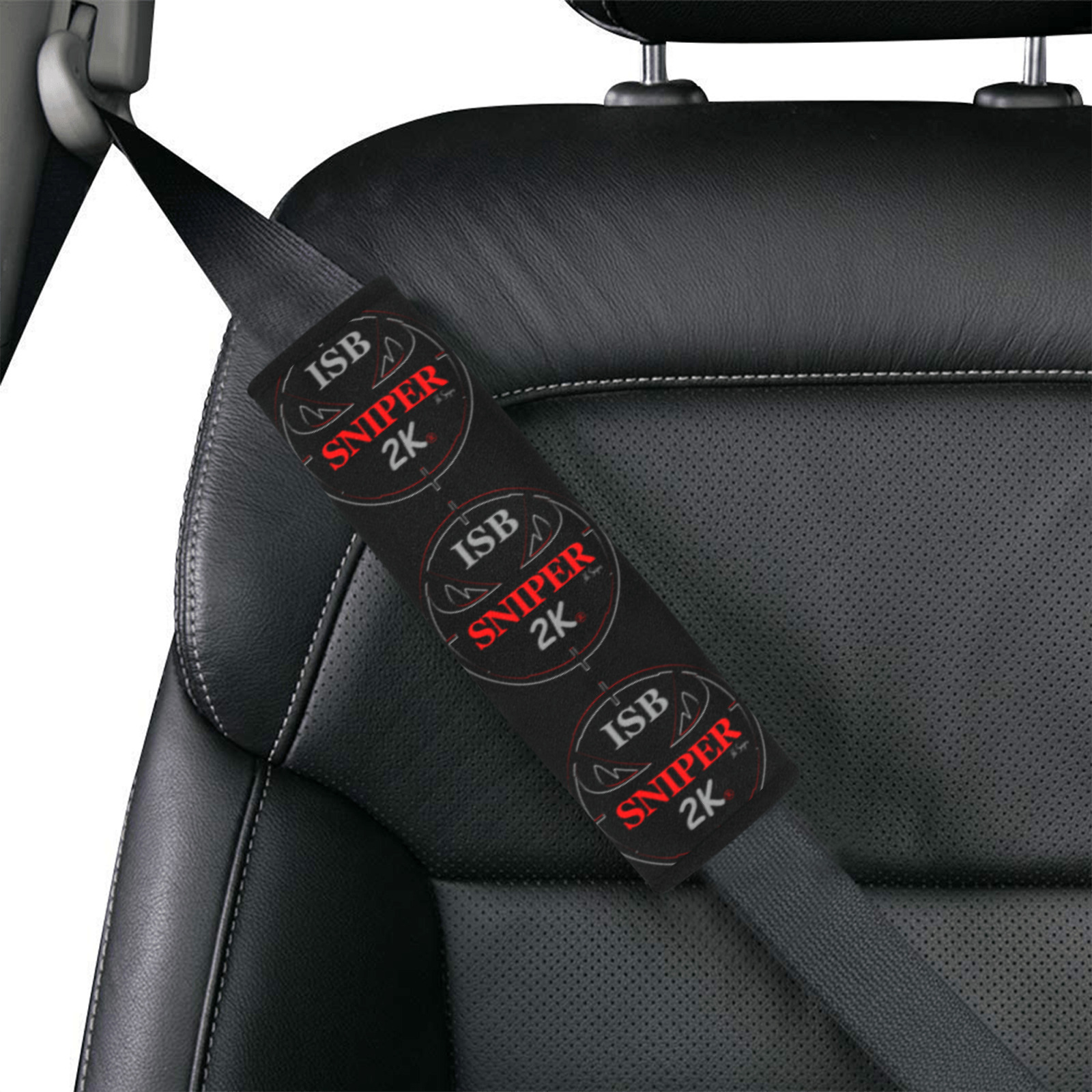 sniper2k-car seat belt Car Seat Belt Cover 7''x8.5'' (Pack of 2)