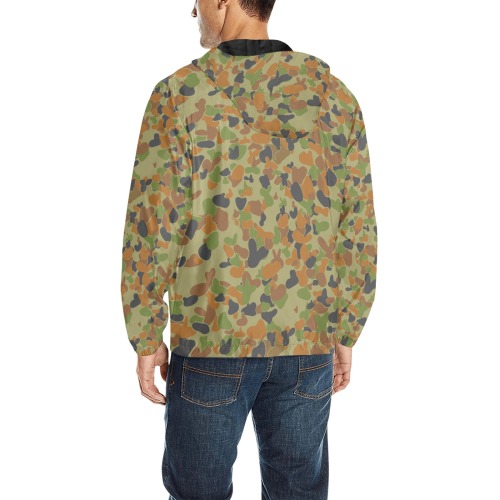 Australian AUSCAM DPCU Camouflage All Over Print Quilted Windbreaker for Men (Model H35)
