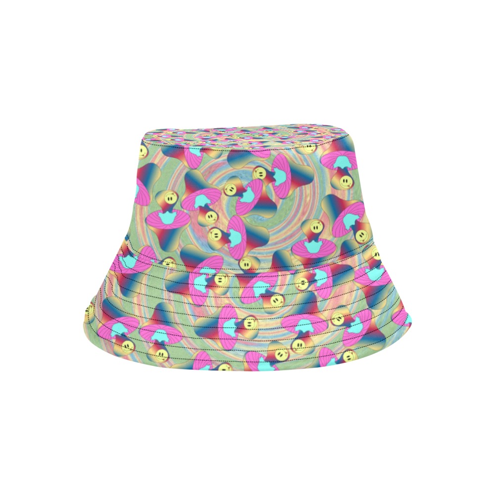 mushroom bucket hat All Over Print Bucket Hat | ID: D5635482