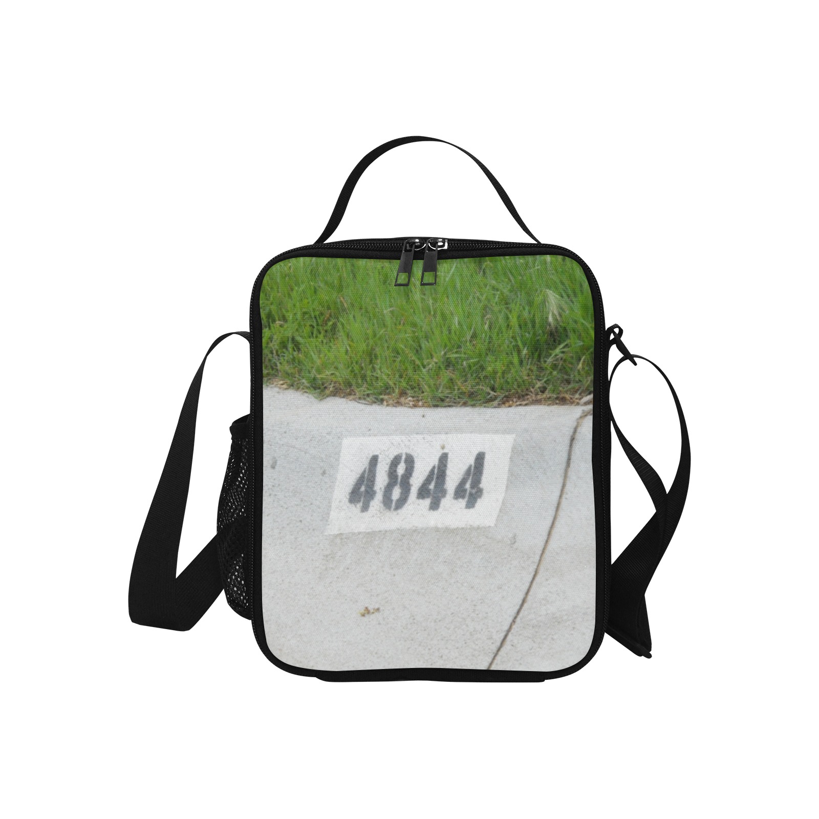 Street Number 4844 Crossbody Lunch Bag for Kids (Model 1722)