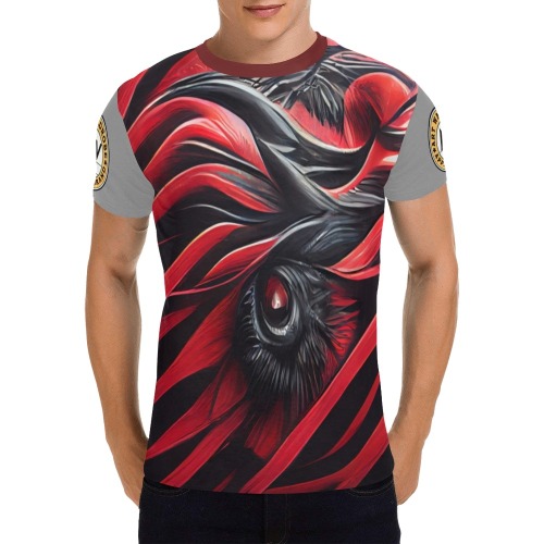 gothic eye All Over Print T-Shirt for Men (USA Size) (Model T40)