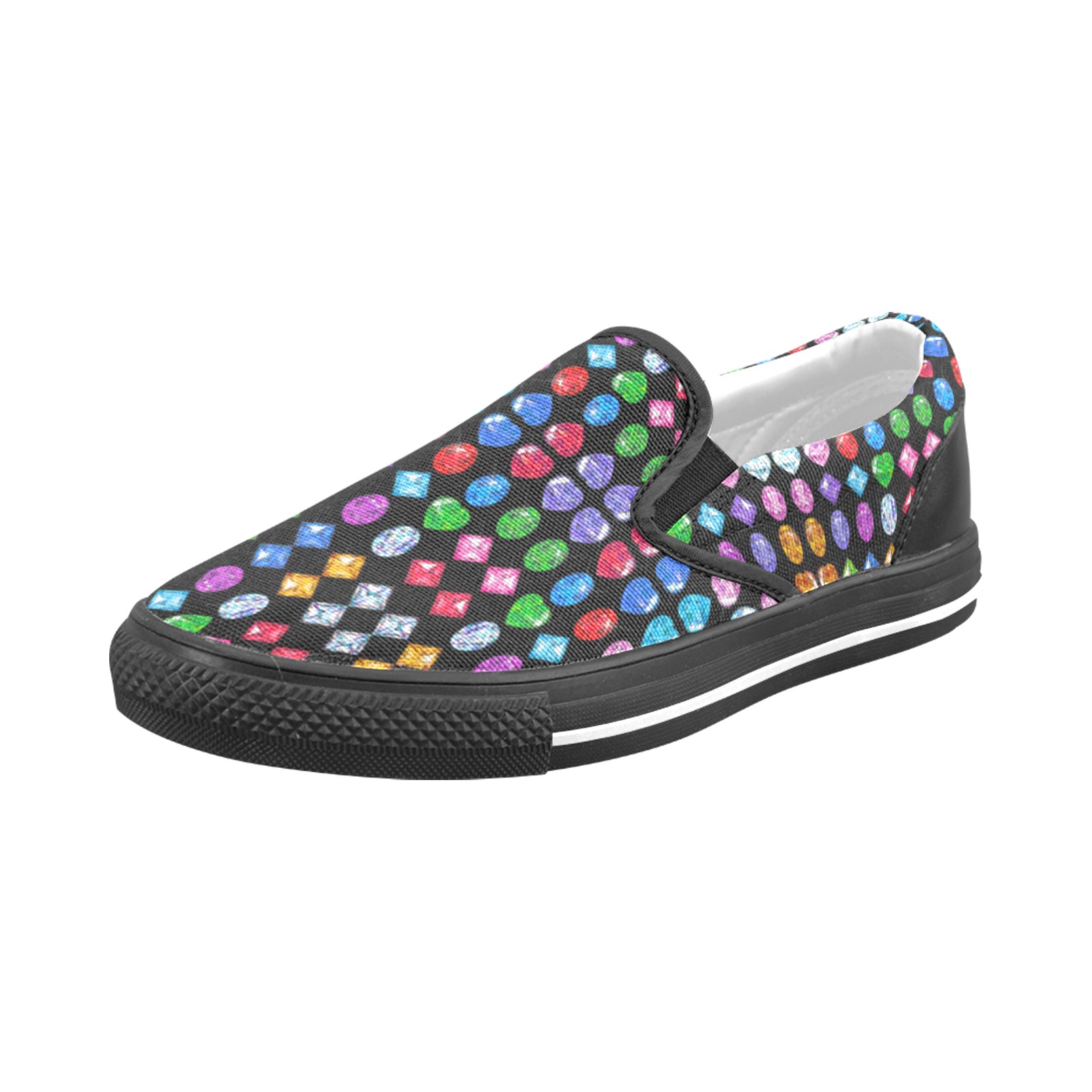 BLING 7 Slip-on Canvas Shoes for Kid (Model 019)