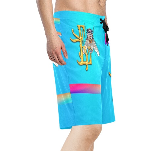Board Short Collectible Fly Men's All Over Print Board Shorts (Model L16)