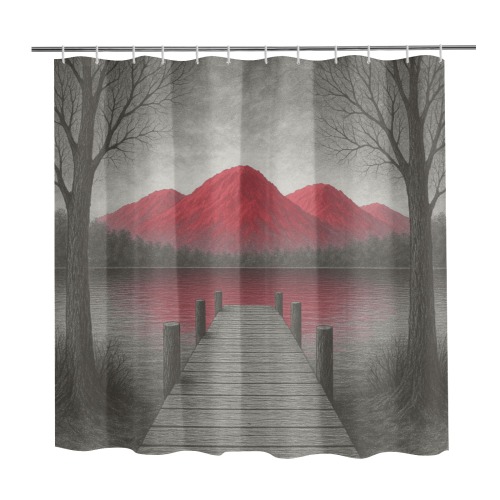 Red Moutains Lake View