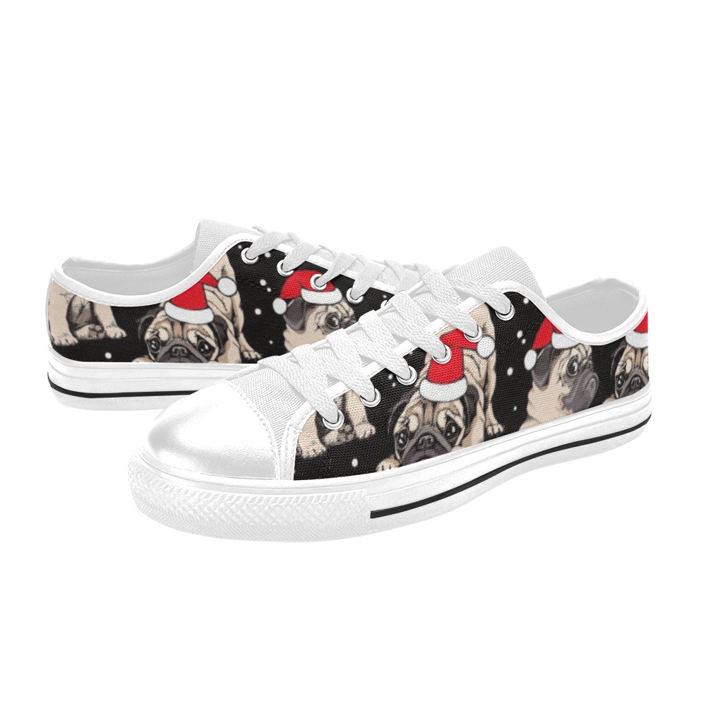 Unisex Low Top Converse Style Sneakers Low Top Canvas Shoes for Kid (Model 018)