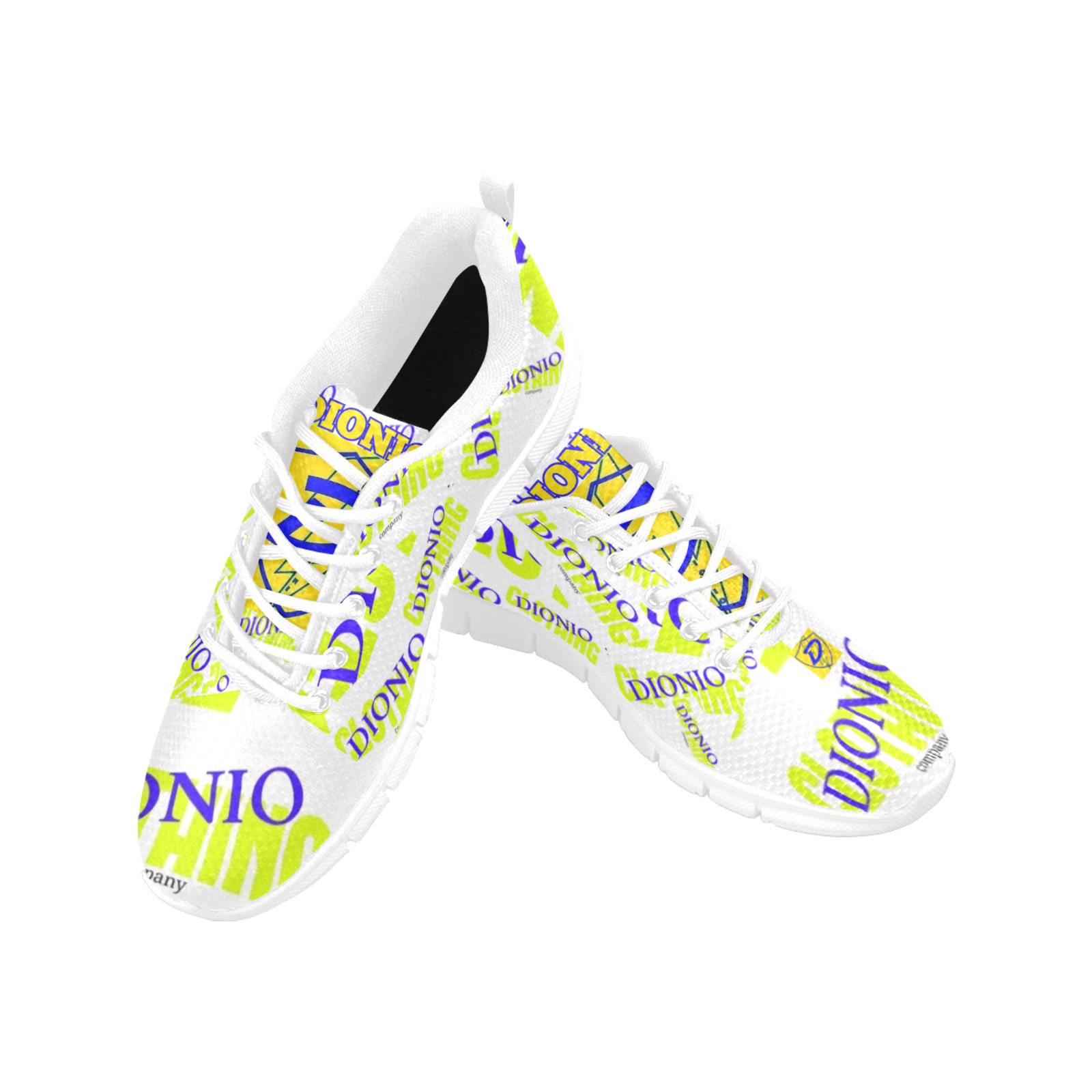Dionio - Women's Company Low Top Running Shoes Women's Breathable Running Shoes (Model 055)