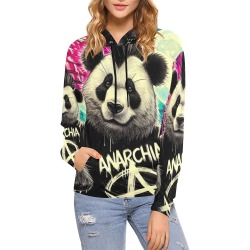 Anarchia d'Italia 2 All Over Print Hoodie for Women (USA Size) (Model H13)
