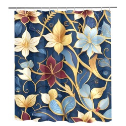 Fabulous Florals 37 Shower Curtain 72"x84"