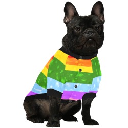 Pride by Nico Bielow Pet Dog Round Neck Shirt